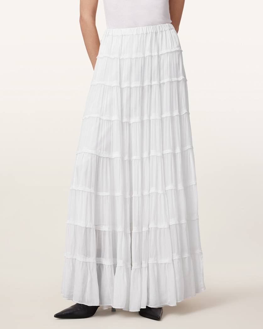 Eva Tiered Maxi Skirt
