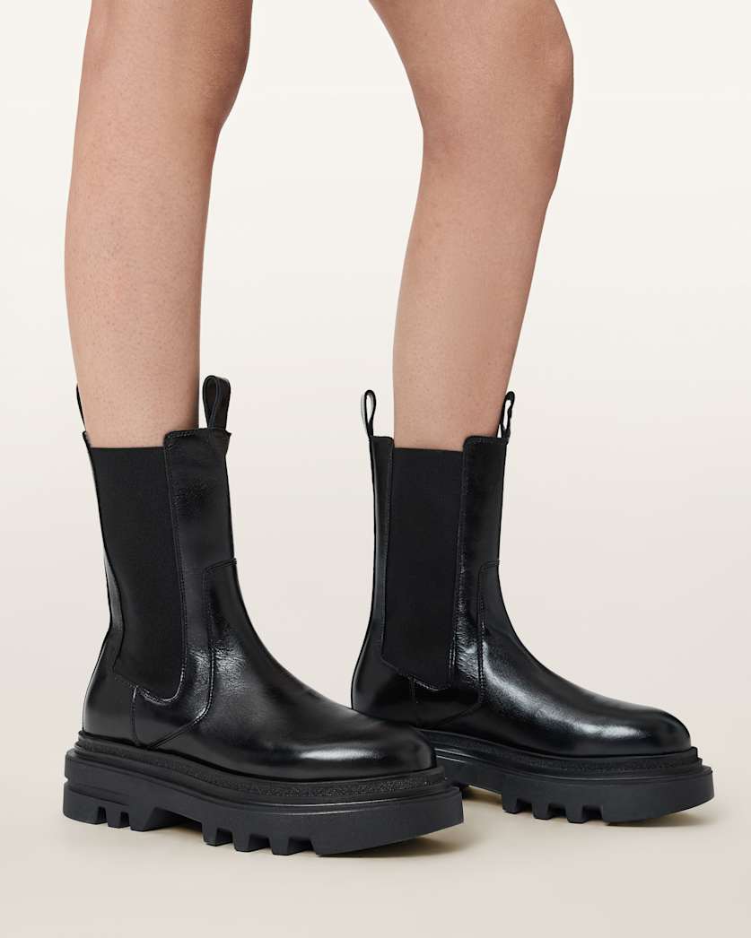 Alex Leather Ankle Boots