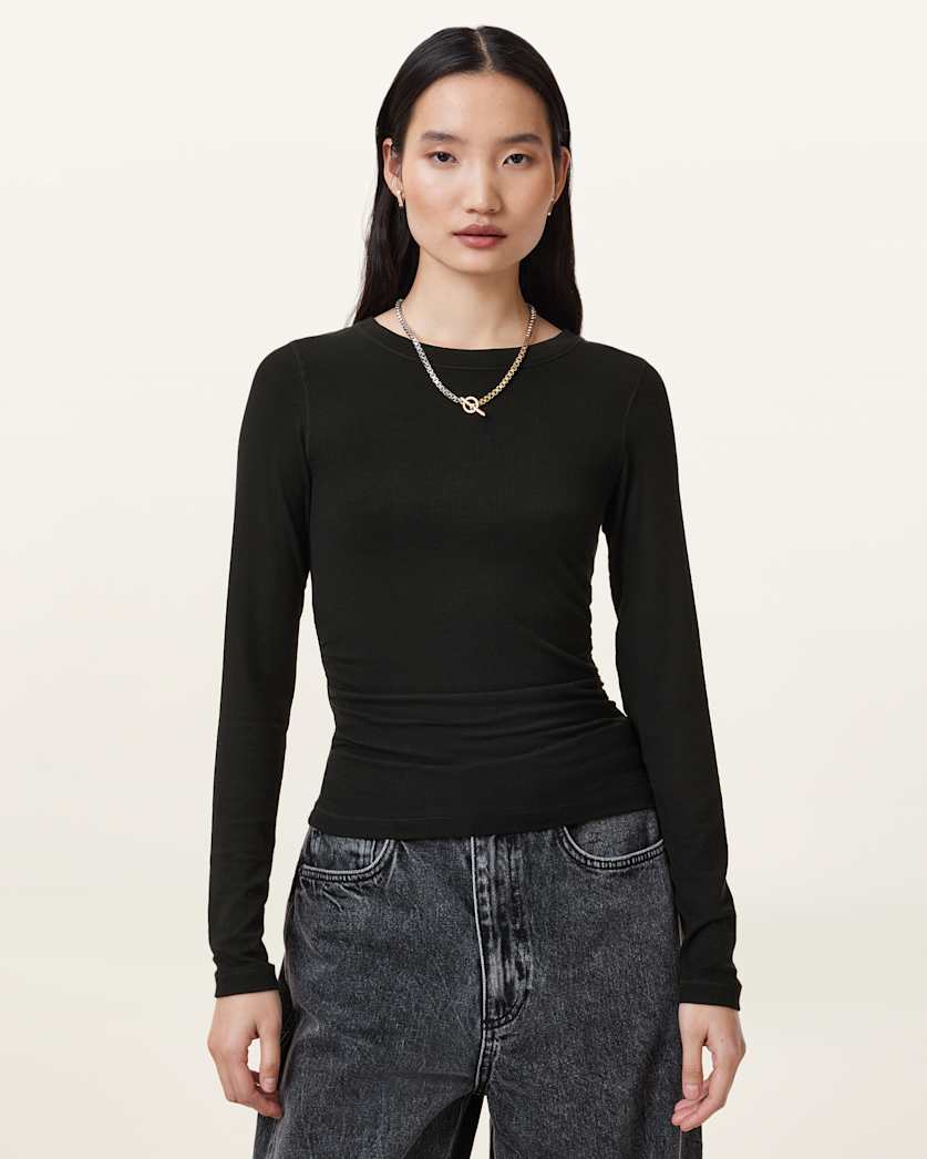 Bec Long Sleeve Slim Ramskull T-Shirt