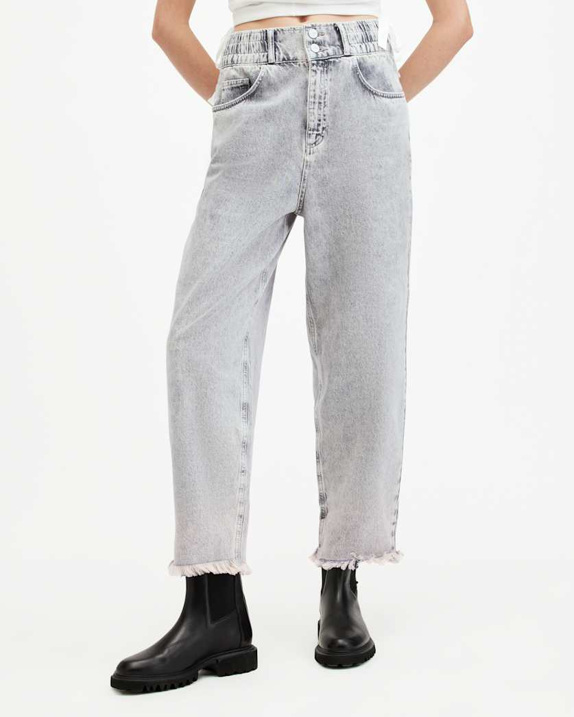 Hailey Frayed Hem Denim Jeans