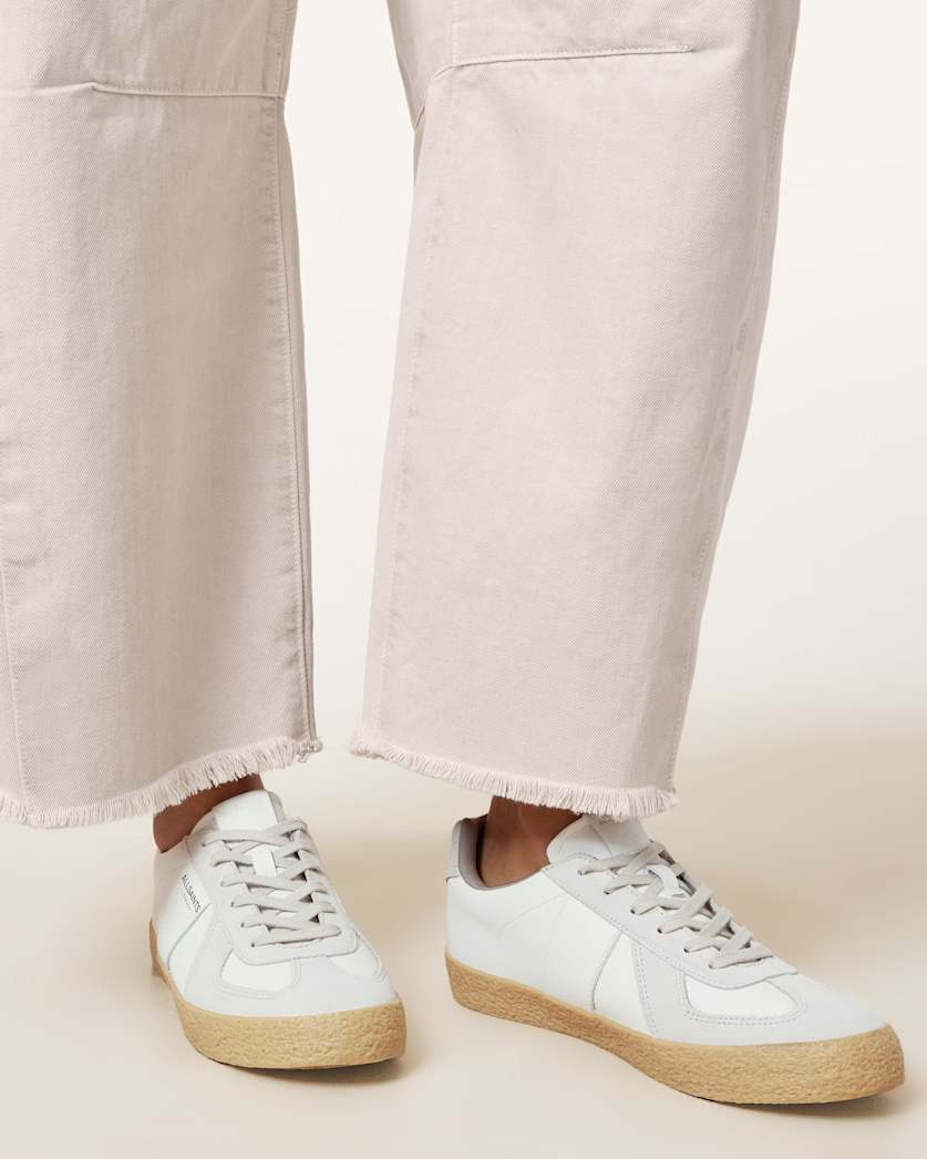 Jaimee Low Top Leather Trainers