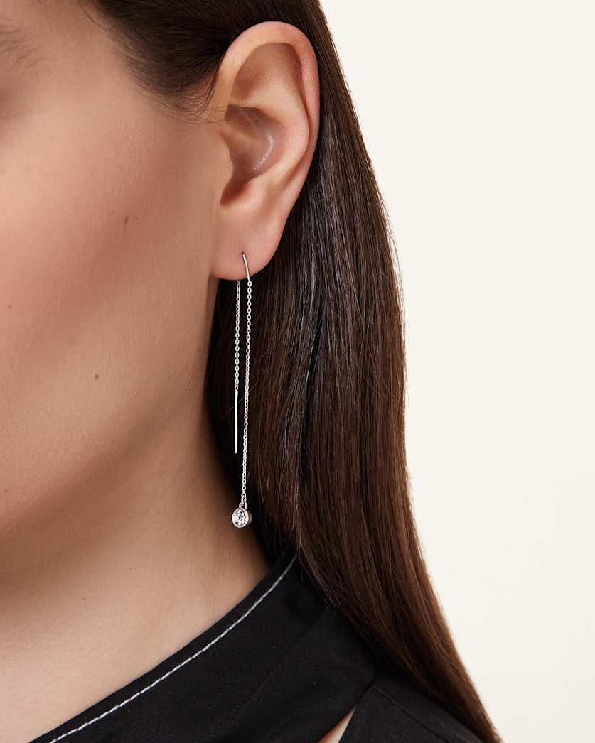 Pippa Crystal Threader Earrings