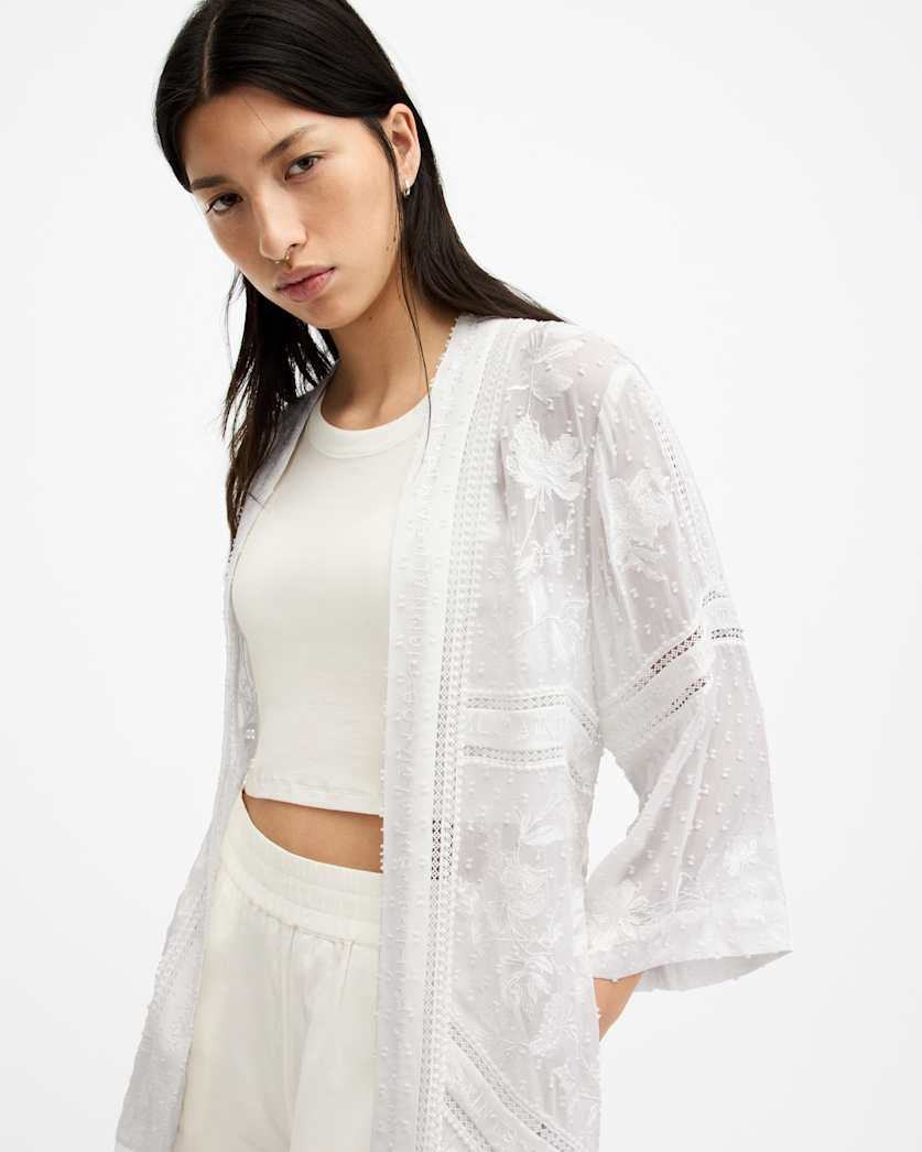 Carina Embroidered Kimono