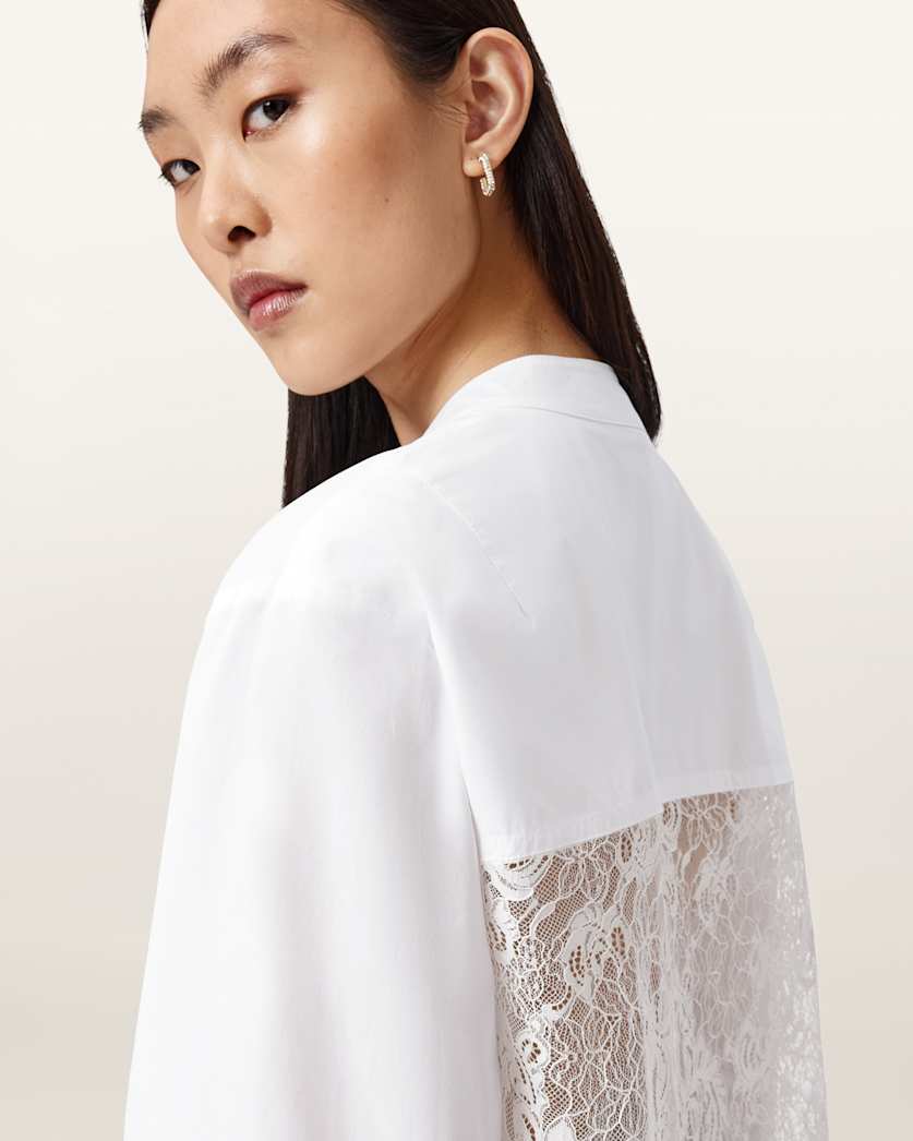 Ethel Lace Trim Shirt