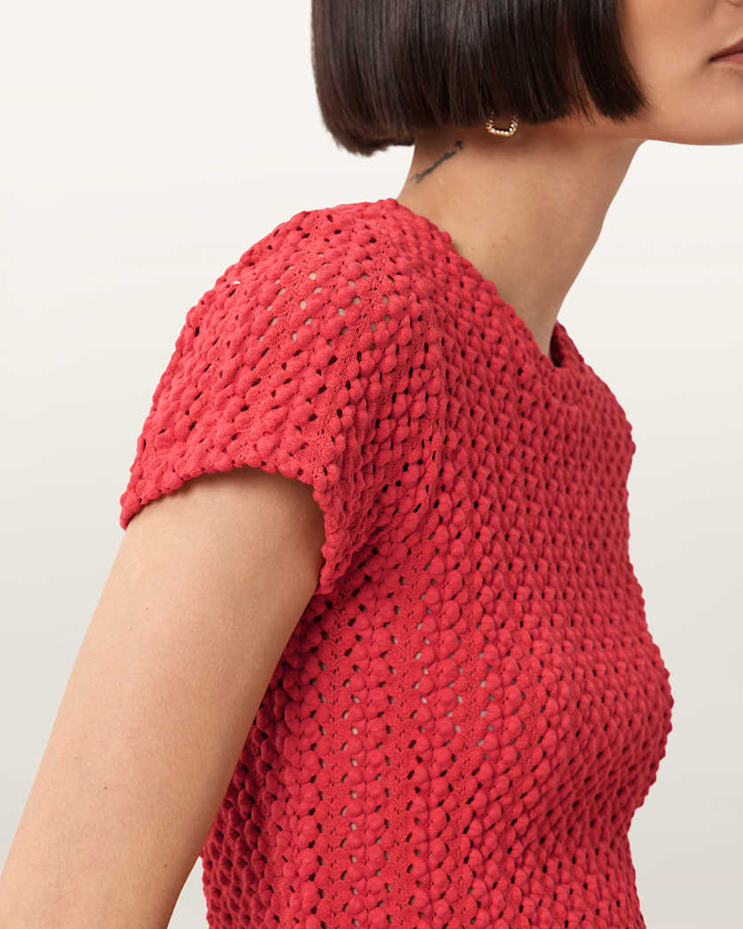 Karma Crochet Stevie Slim Fit T-Shirt