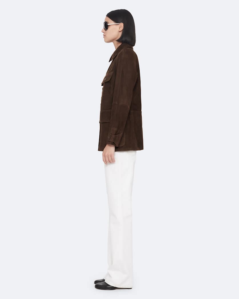Roiya Suede Hunting Jacket