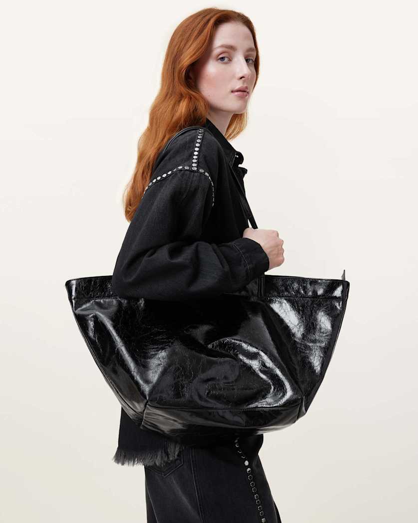 Serafina Leather Tote Bag