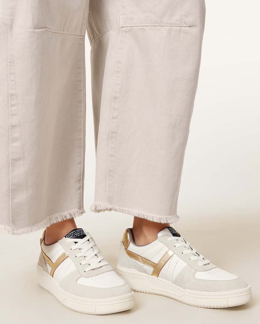 Vix Low Top Round Toe Suede Trainers