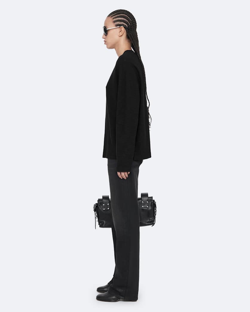 Abel Long-Sleeve Oversized T-Shirt