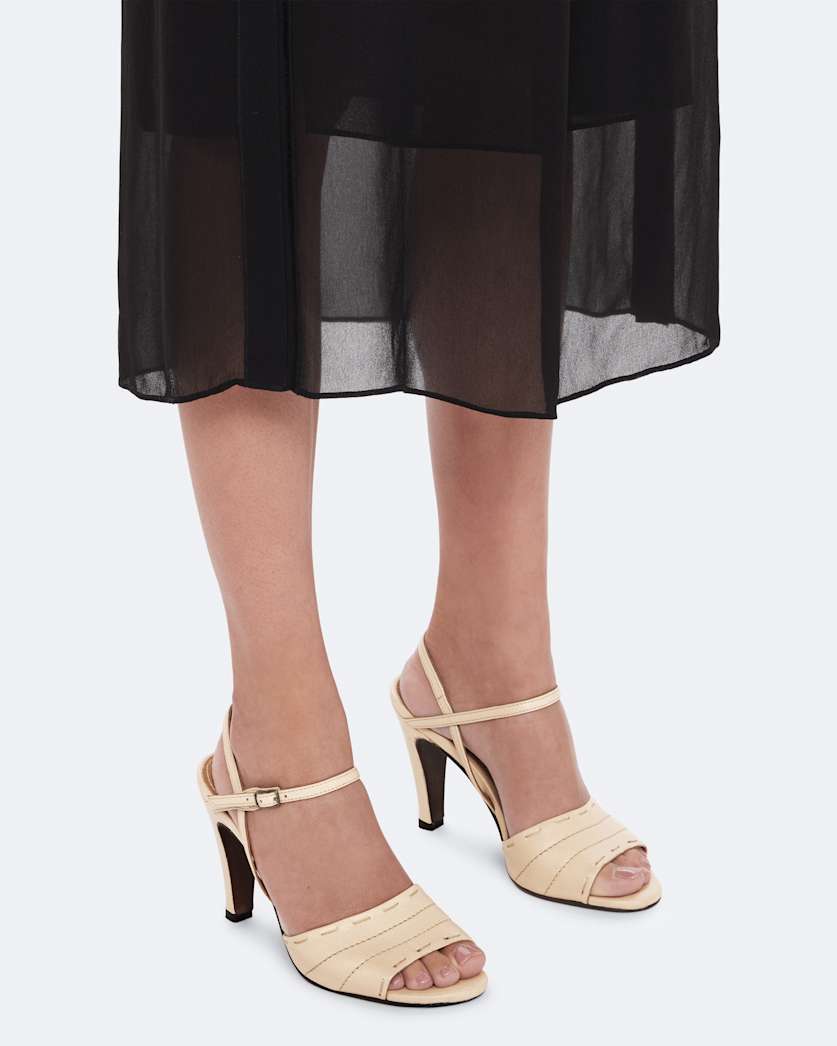 Lila Ankle-Strap Heeled Sandals
