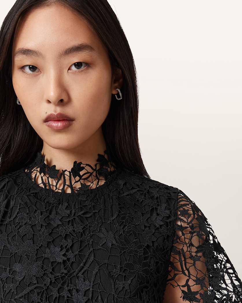 Saege Lace Midi Dress