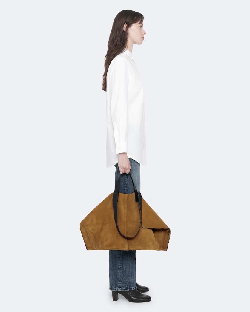 Lutece Reversible Suede Tote Bag