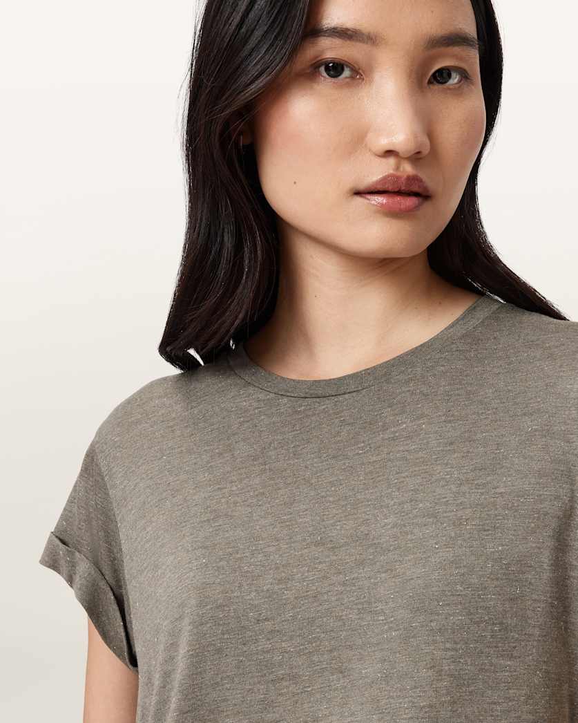 Anna Short Sleeve Shimmer T-Shirt