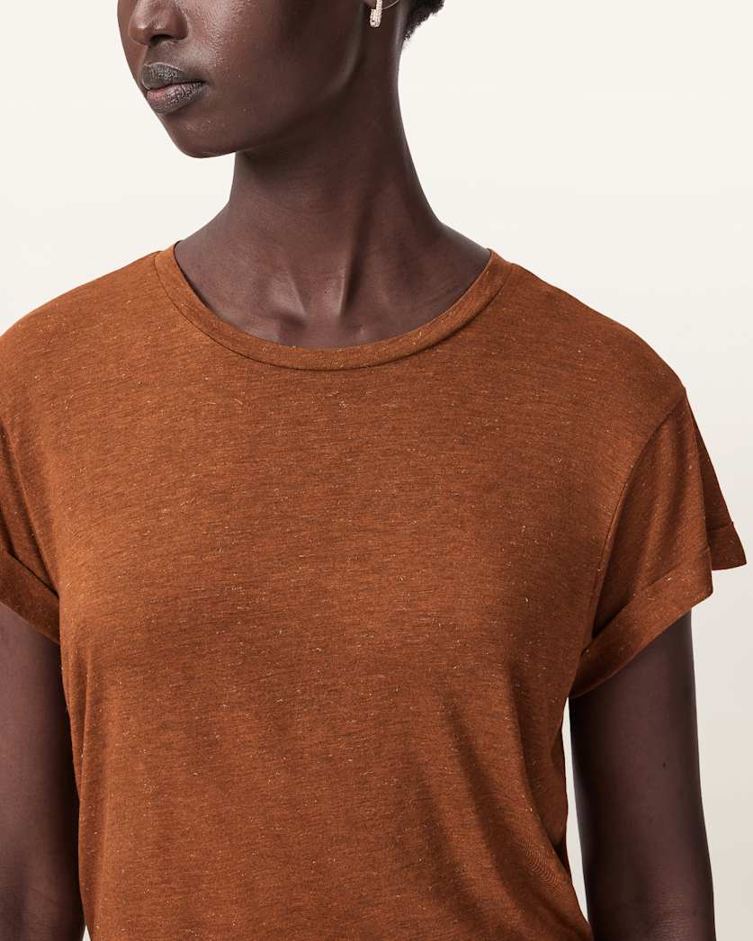 Anna Short Sleeve Shimmer T-Shirt