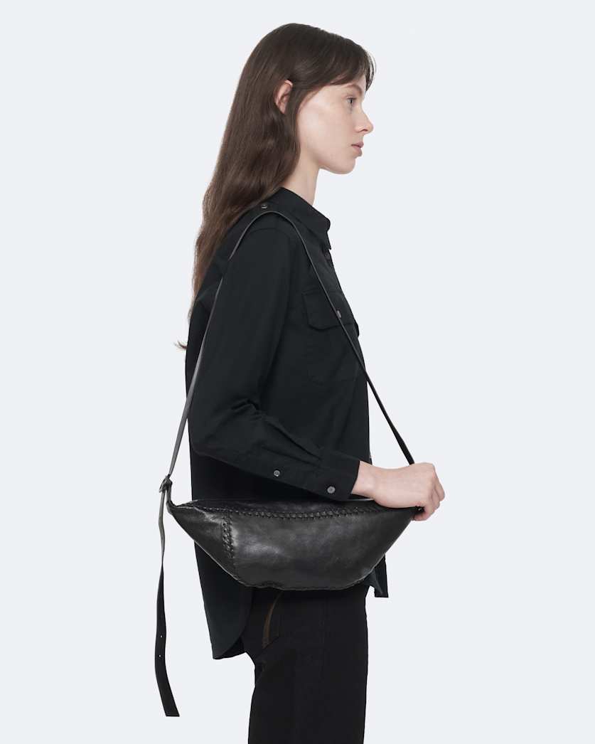 Esme Whipstitch Leather Crossbody Bag
