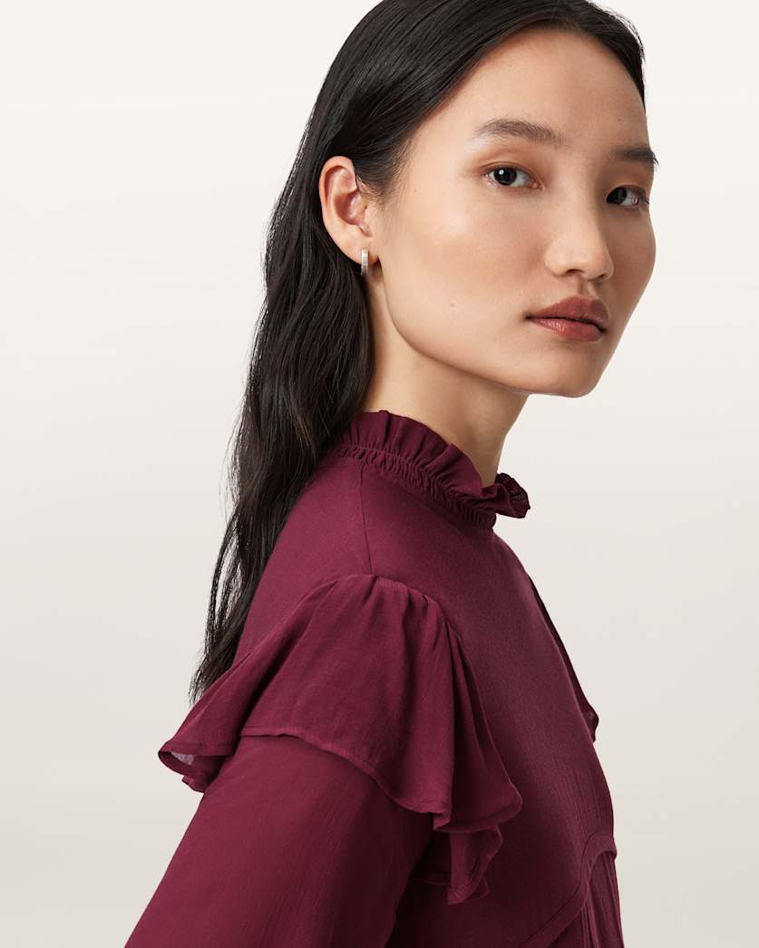 CAVARLY LS MAXI DRESS