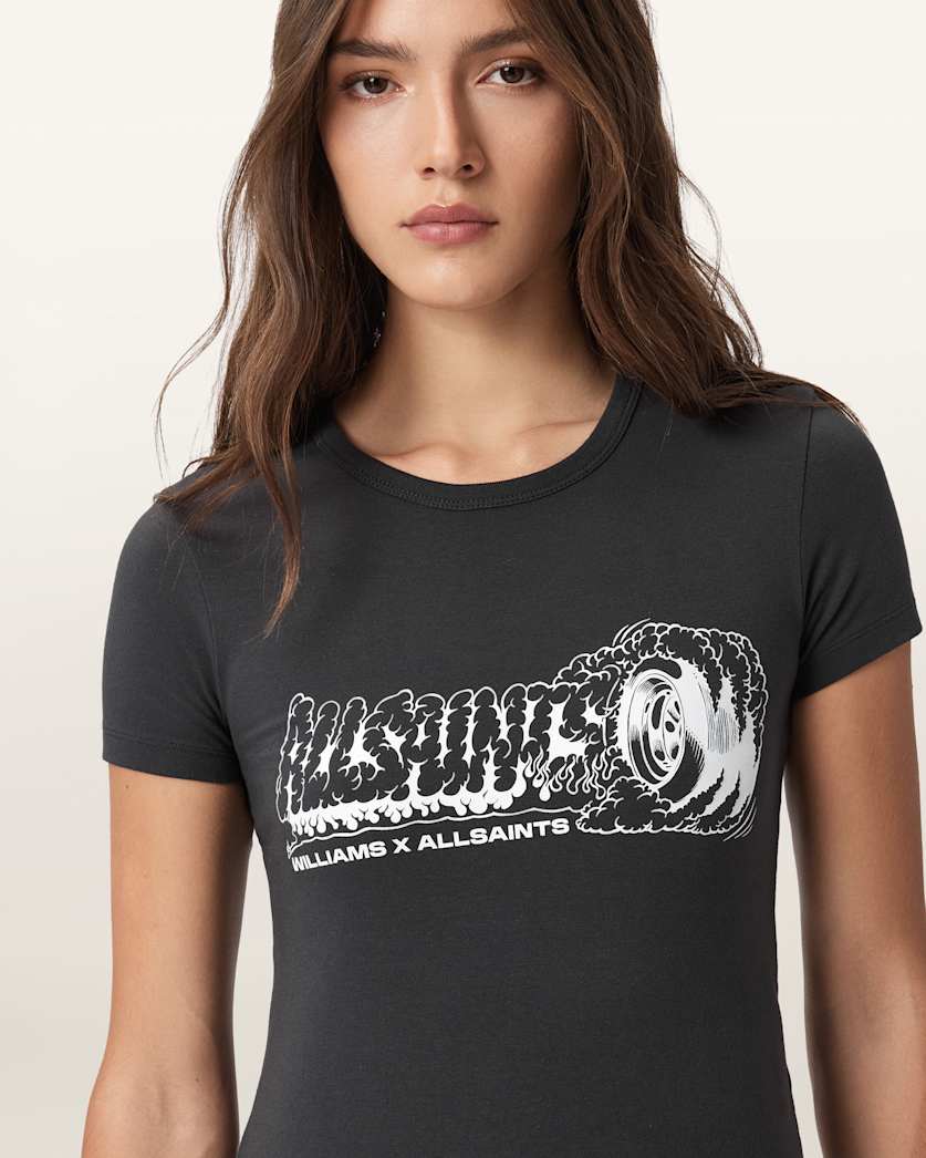 Williams X AllSaints Burnout Stevie T-Shirt