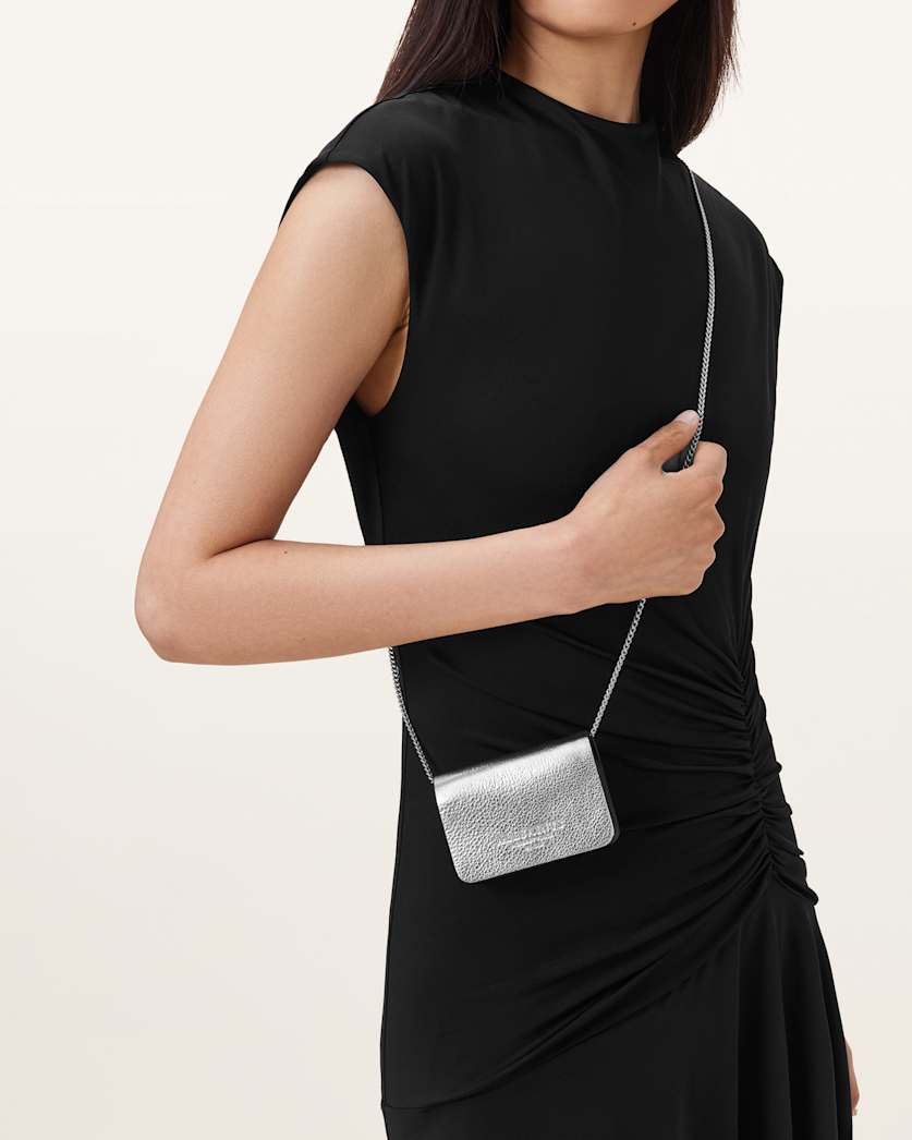 Honore Leather Crossbody Wallet Bag