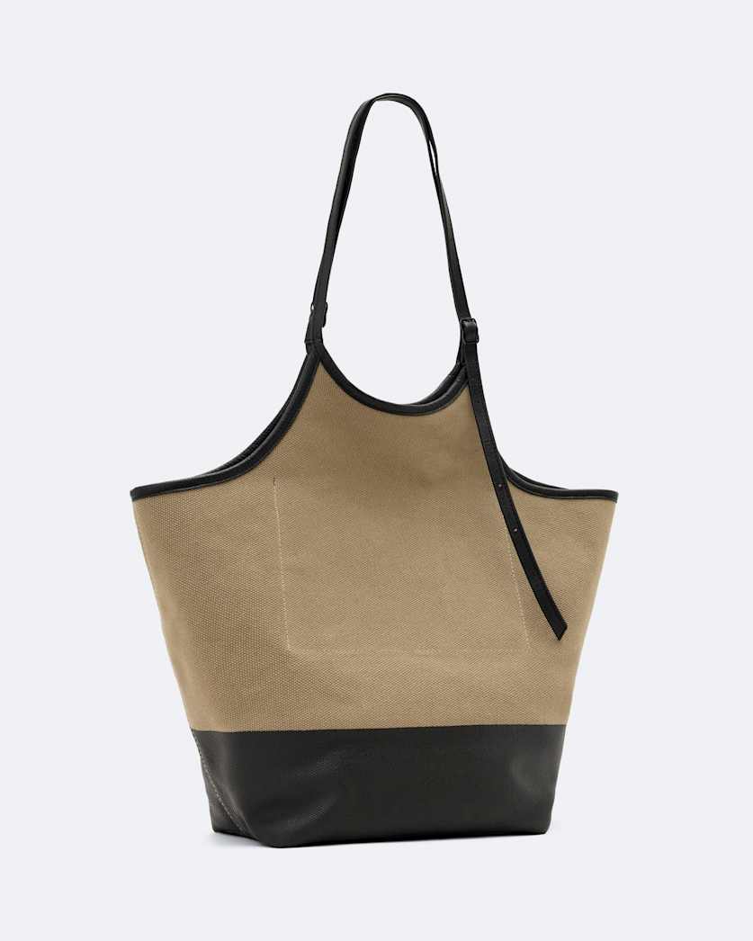 Siloh Canvas Magazine Tote Bag