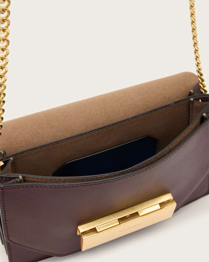 Etta Leather Clutch