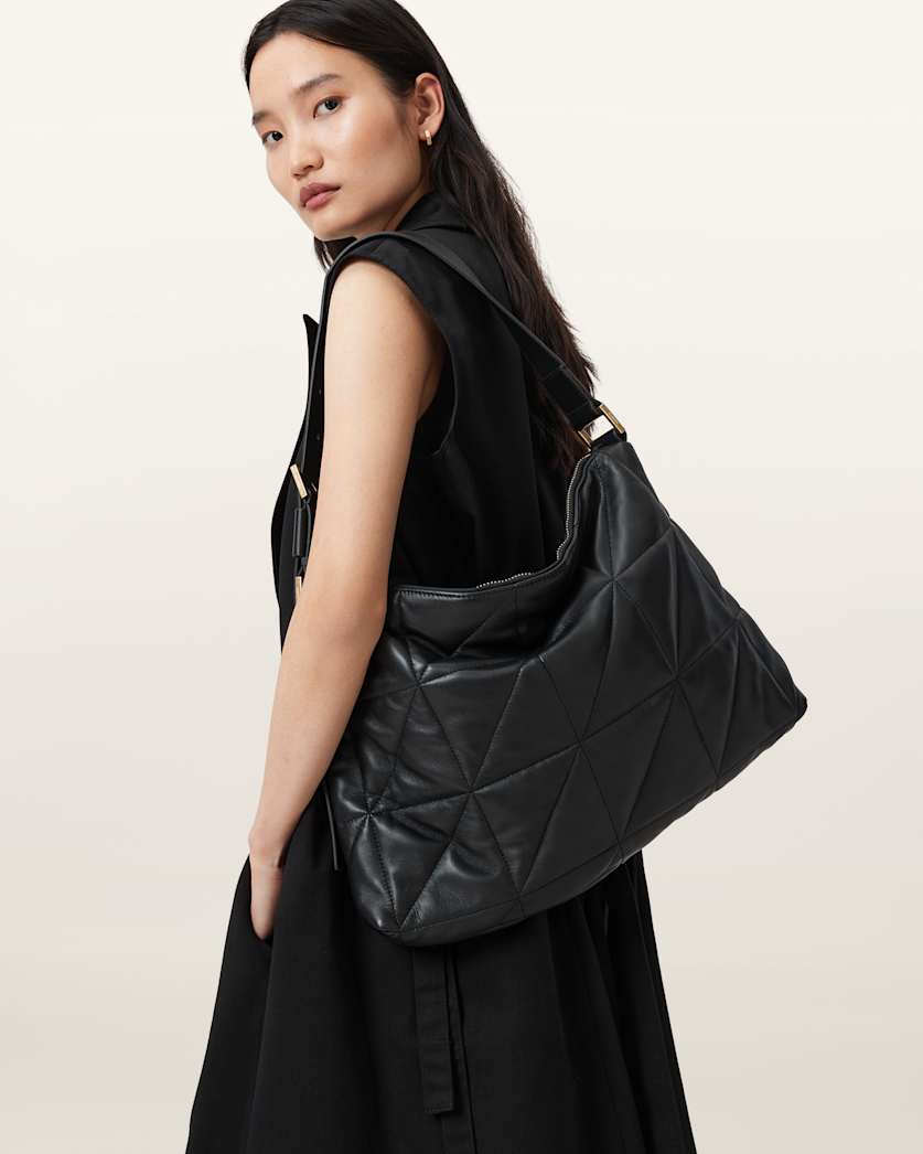 Edbury Quilted Leather Shoulder Bag