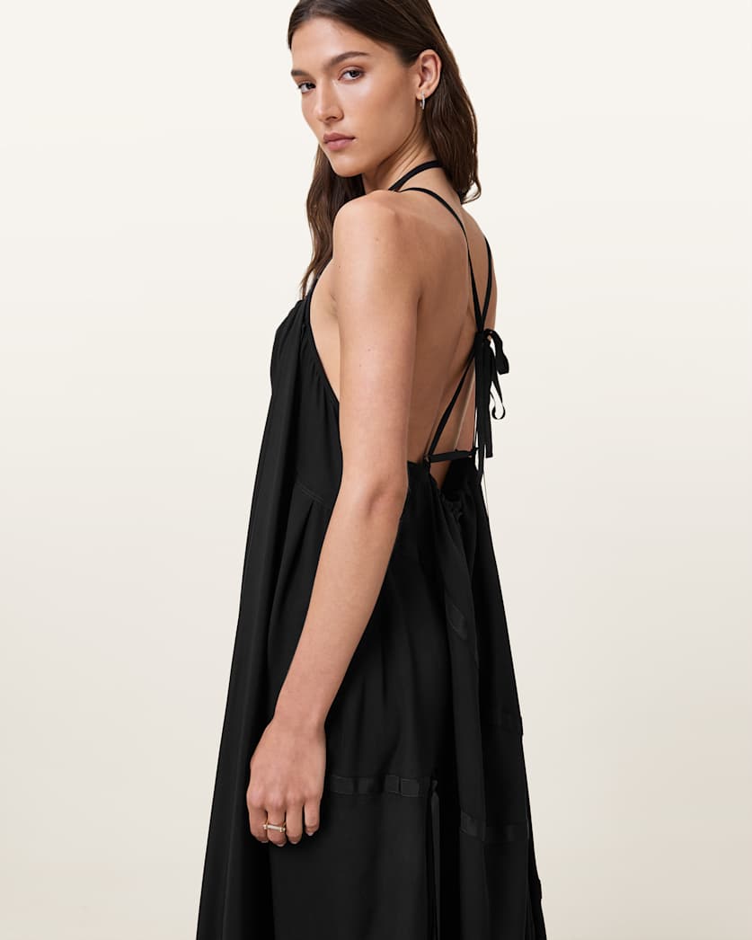 Parachute Limited Edition Black Silk Dress