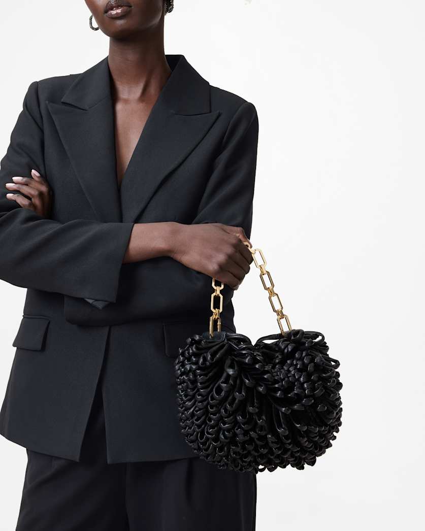 Madea Mini Chain Strap Leather Loop Bag