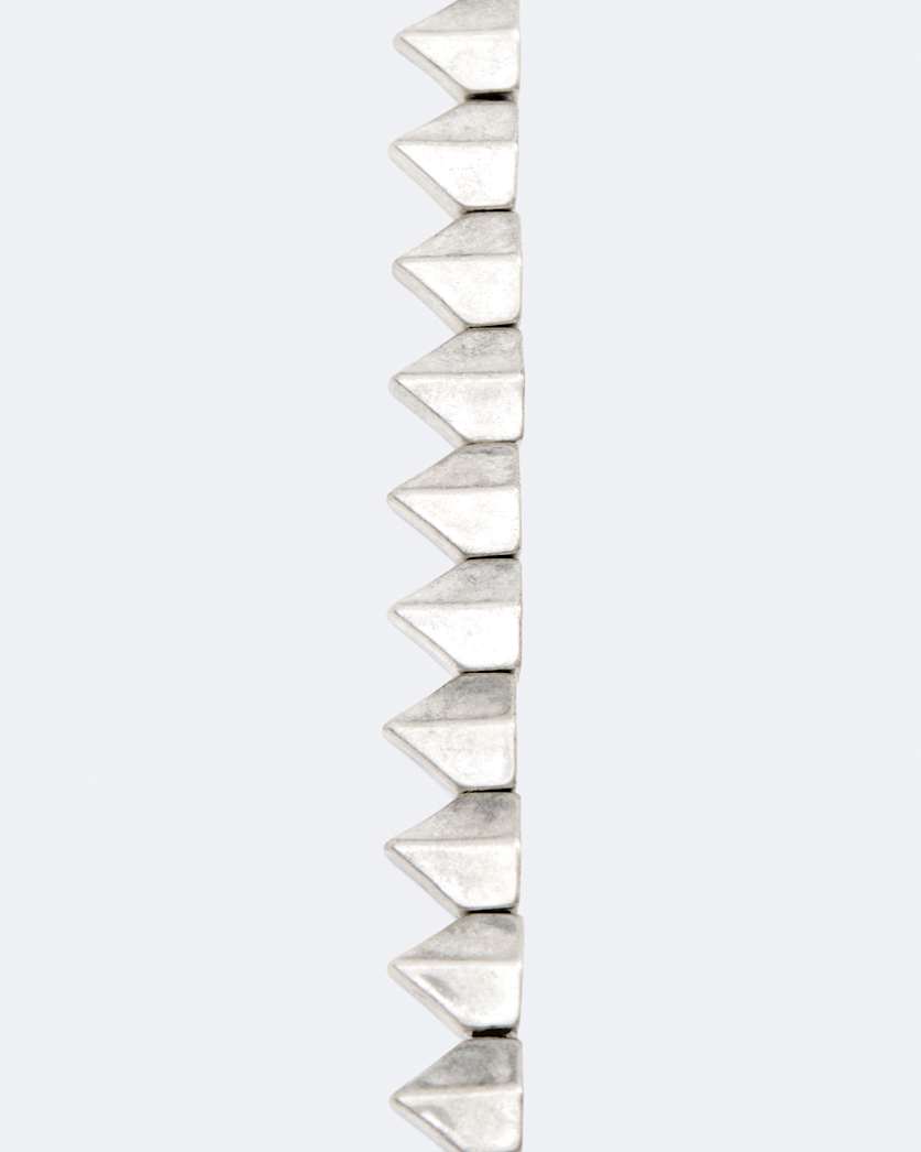 Spike Metal Bead Necklace