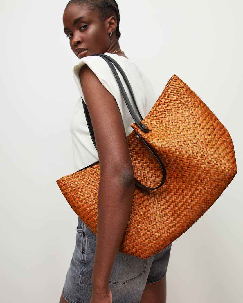 Allington Straw Tote Bag