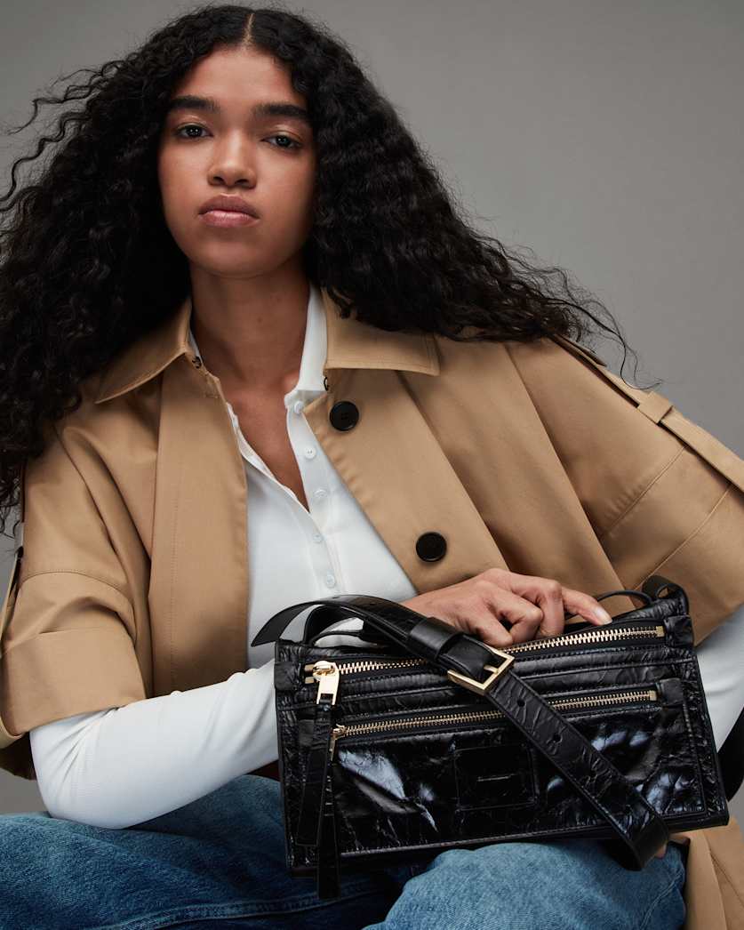 Abrielle Leather Shoulder Bag