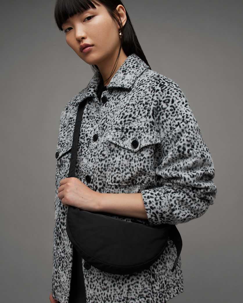 Half Moon Recycled Crossbody Bag