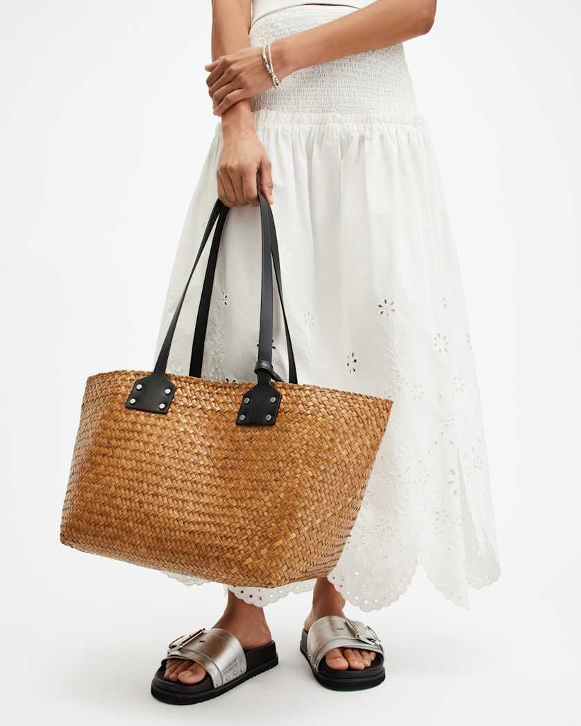 Mosley Straw Tote Bag