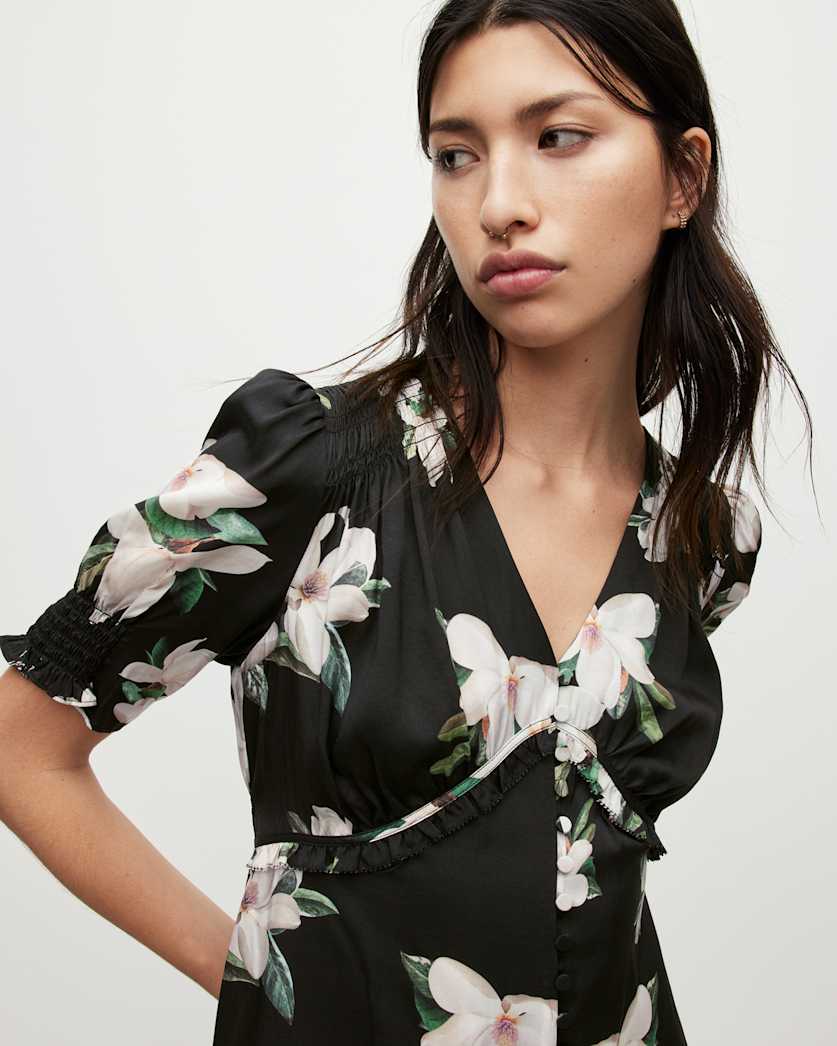 Demi Alessandra Floral Mini Dress