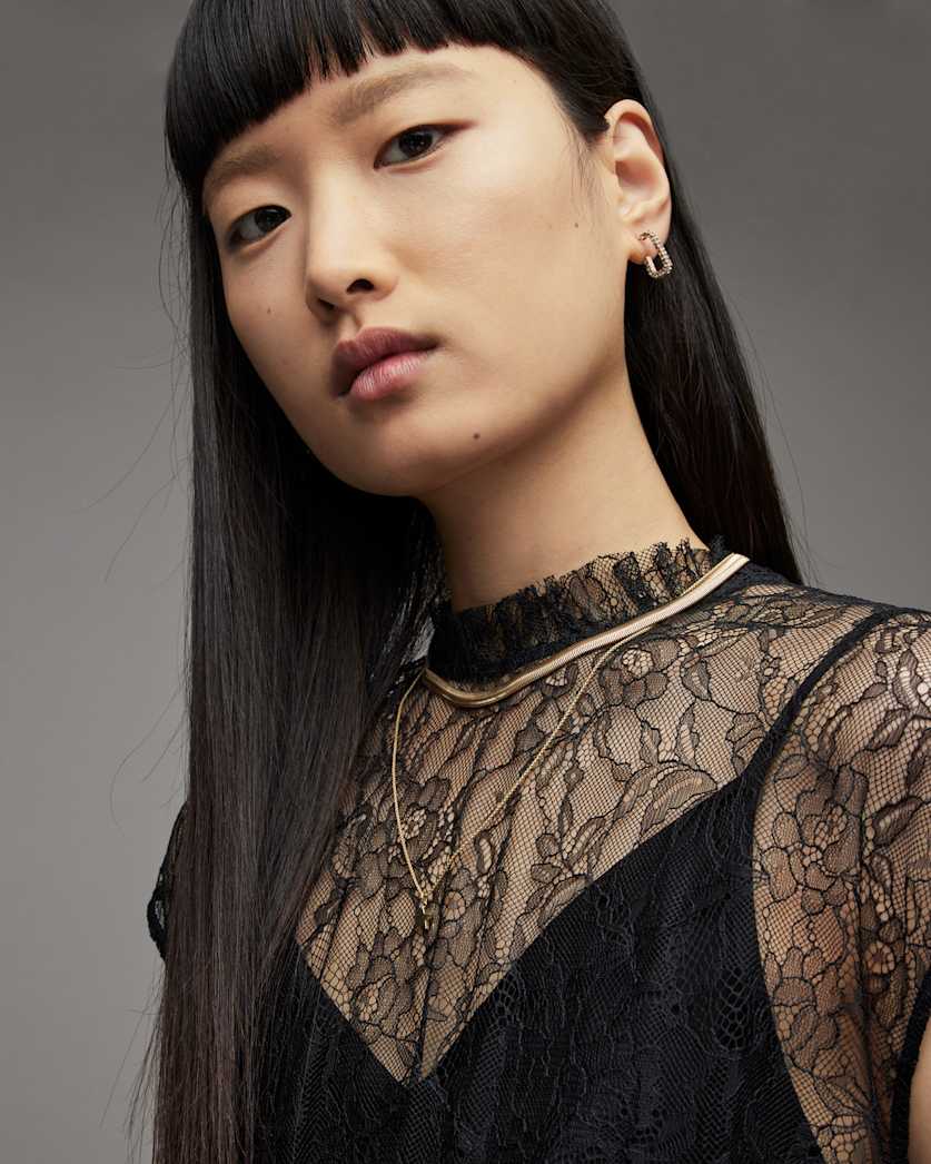 Arya Lace Midi Dress