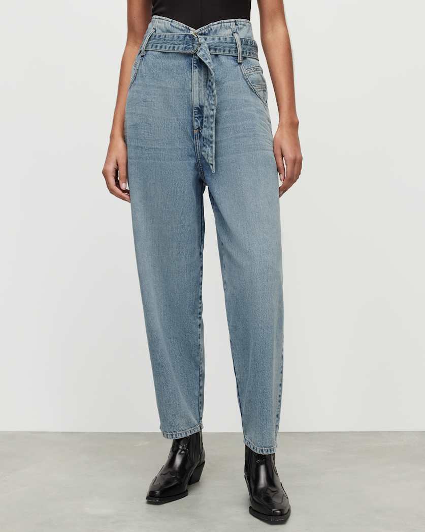 Sammy High-Rise Paperbag Jeans
