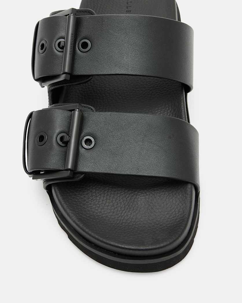Sian Leather Buckle Sandals