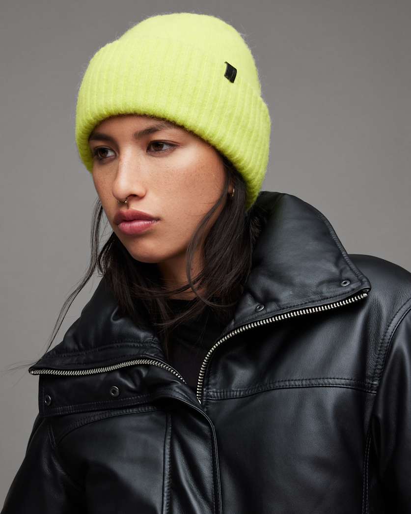 Jesse Alpaca-Wool Blend Brushed Beanie