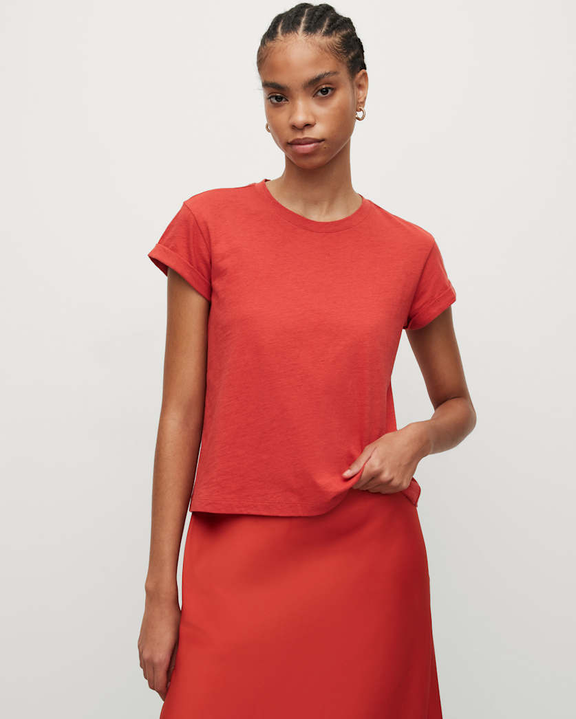 Anna Crew Neck Short Sleeve T-Shirt