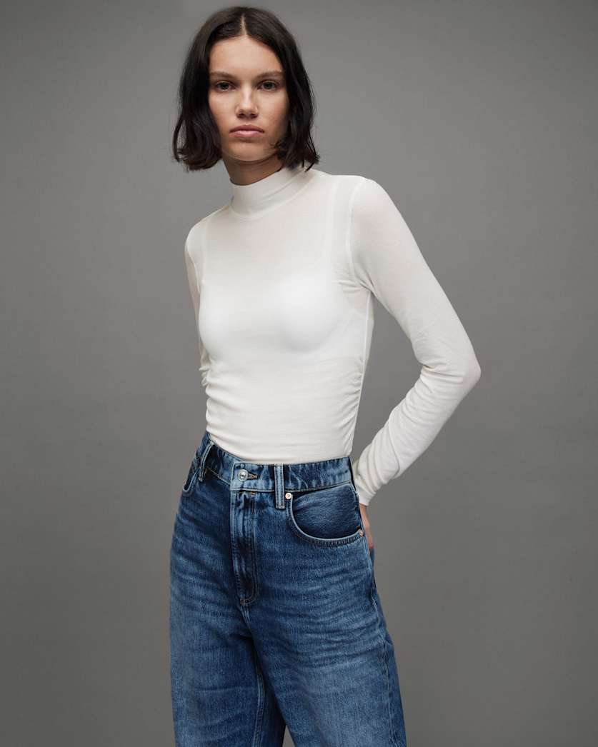 Francesco Rina Roll Neck T-Shirt