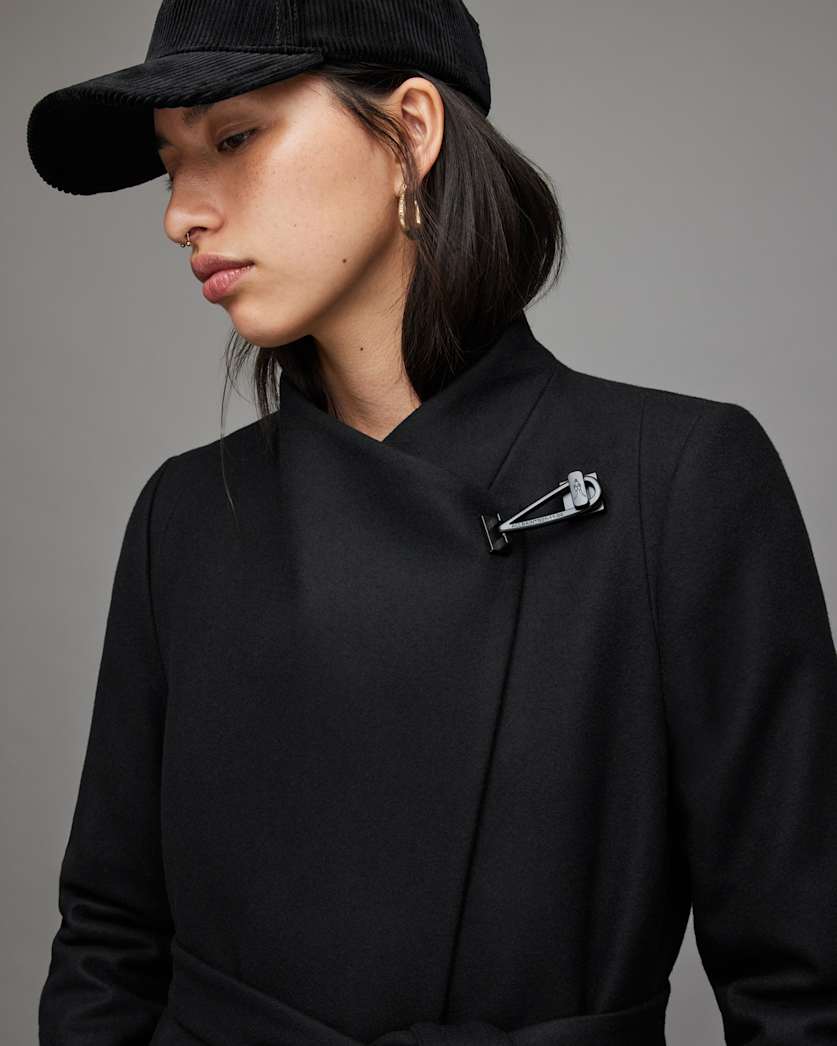 Riley Wool-Cashmere Blend Coat