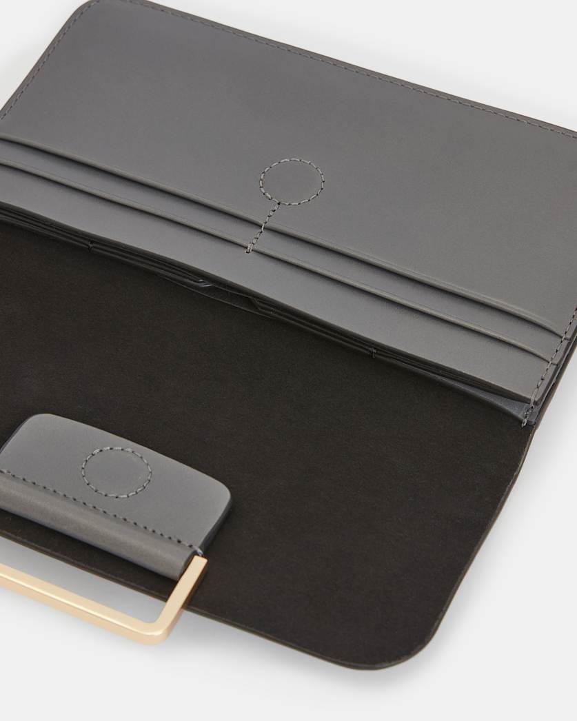 Monique Leather Wallet Bag Belt