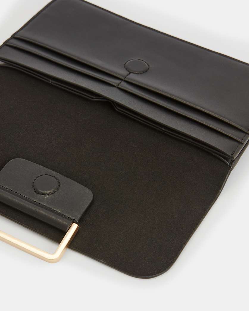 Monique Leather Wallet Bag Belt