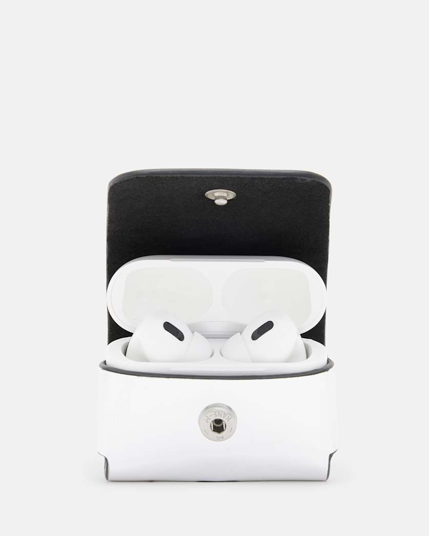 AirPod Metallic Leather Case
