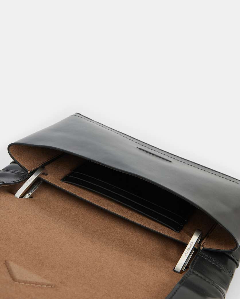 Yua Leather Removable Chain Clutch Bag