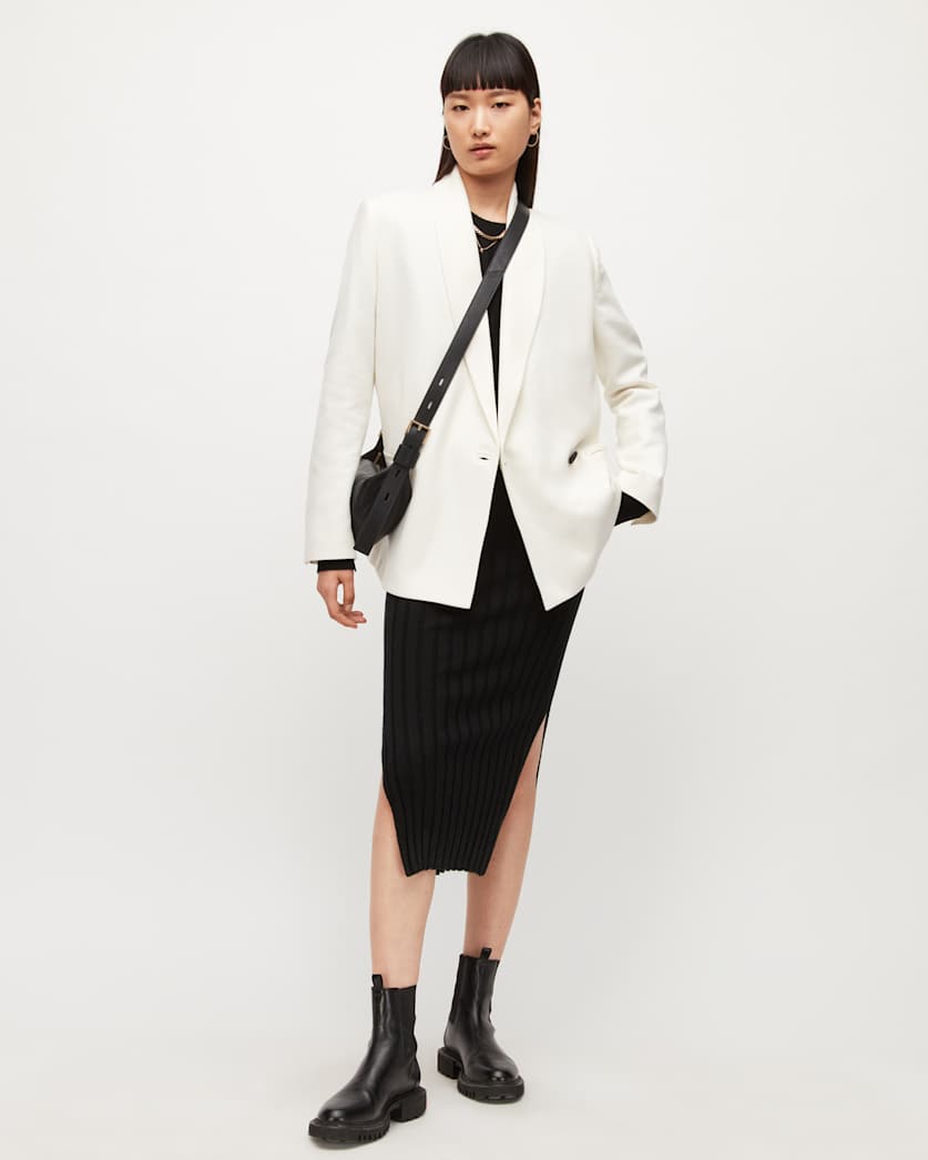 Lalia Wool-Cashmere Blend Blazer