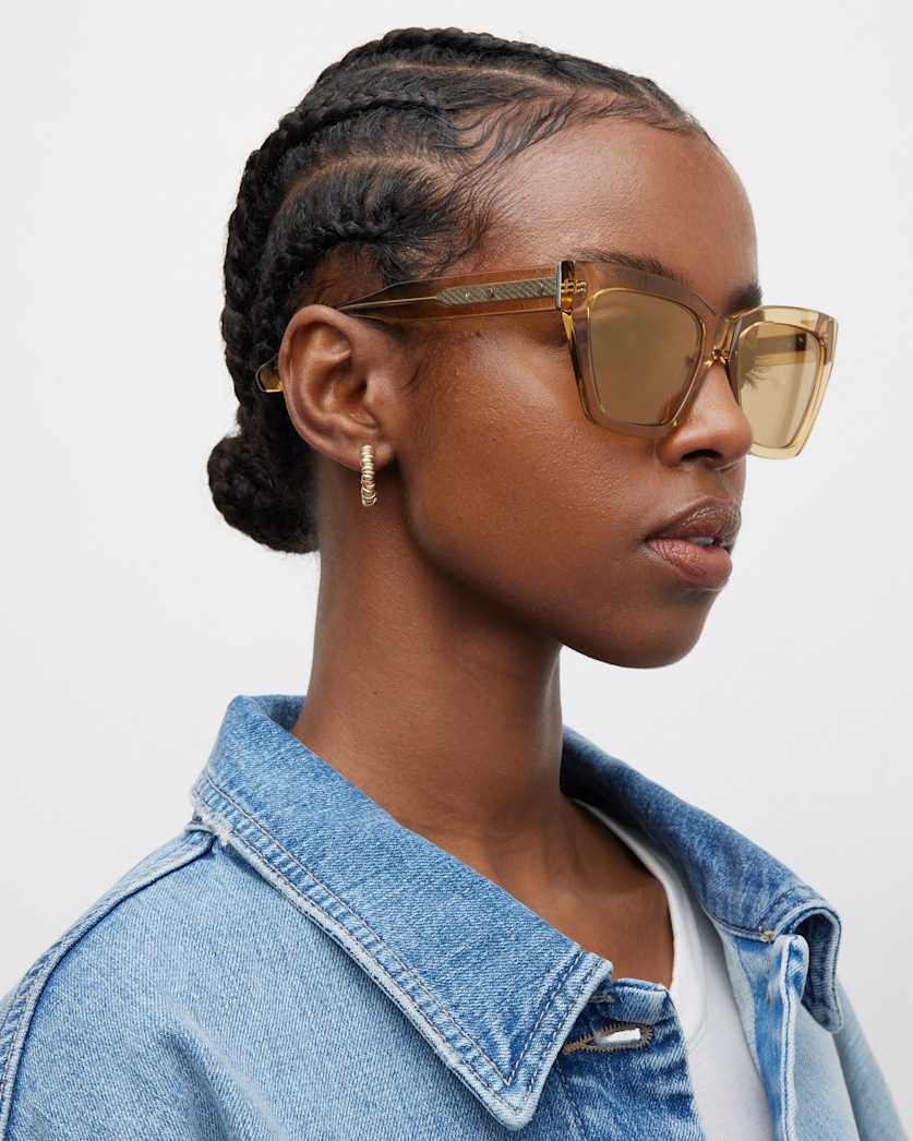 Minerva Square Cat Eye Sunglasses