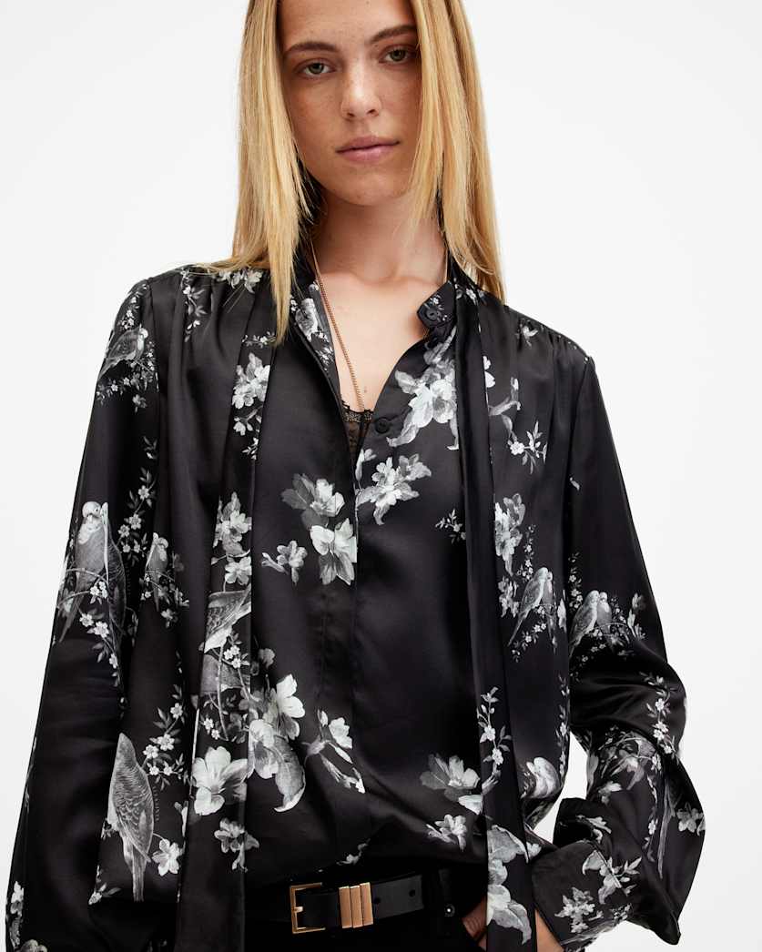 Toni Silk Blend Iona Printed Shirt
