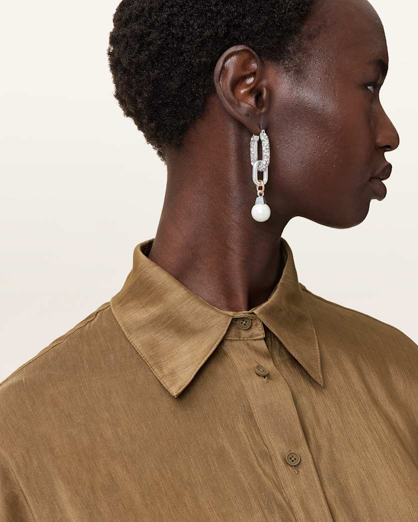 Staci Long Sleeve Linen Shirt