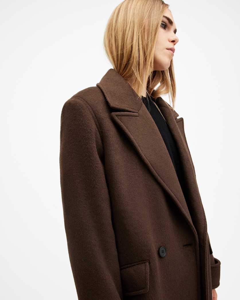 Mabel Double Breasted Oversized Coat