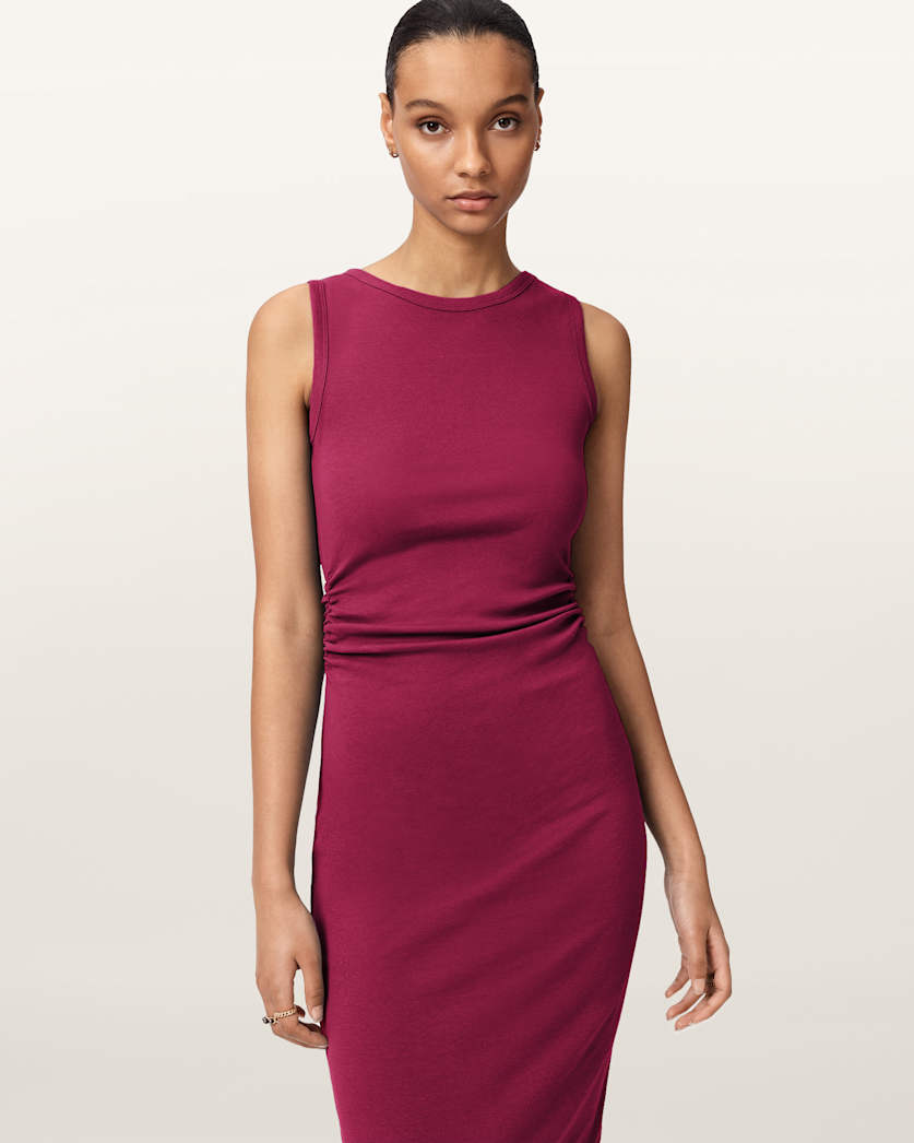 strapless open back dress Sequin Strappy Back Gown main image 0